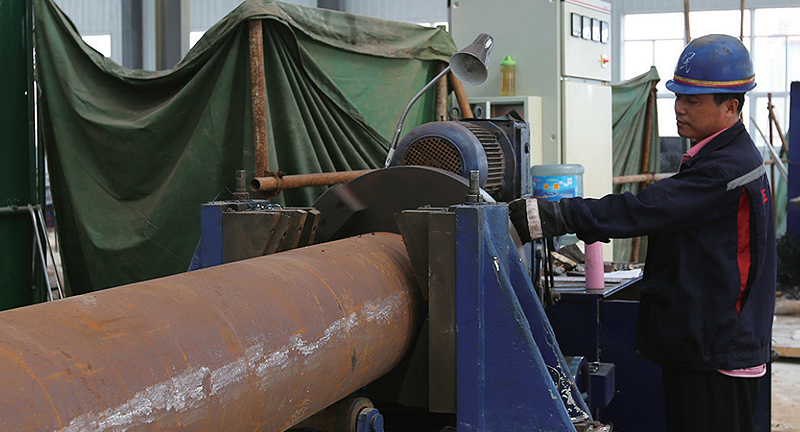 轉臺式管件坡口機